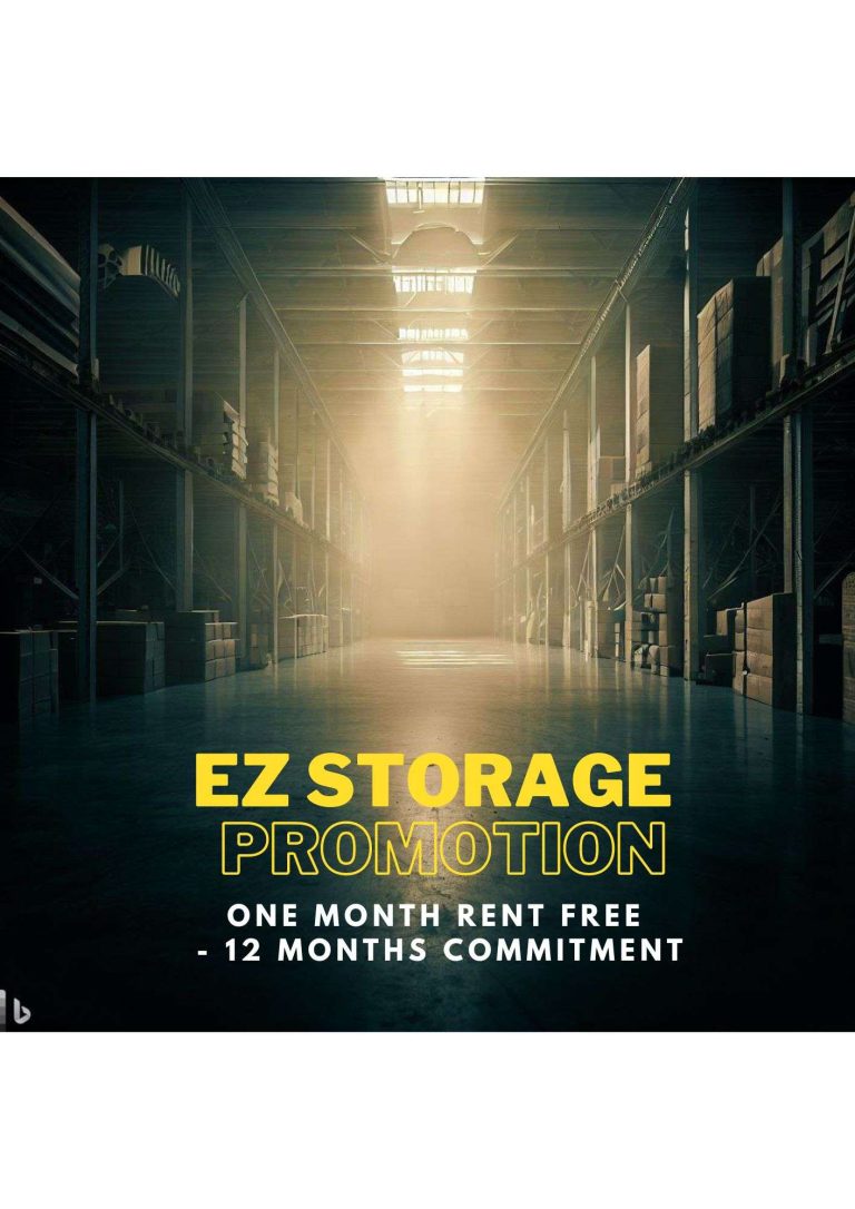 Storage Space Promotion in Singapore - EZ Storage
