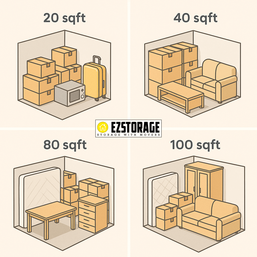 Storage Space Sizes in Singapore