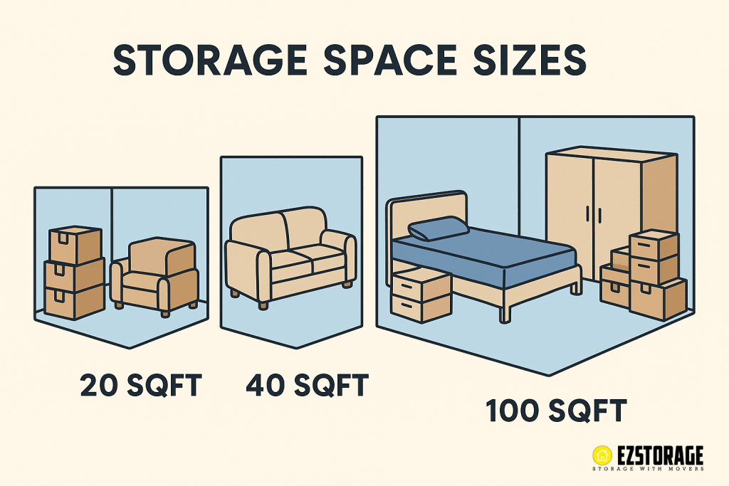 Storage Space Sizes Singapore